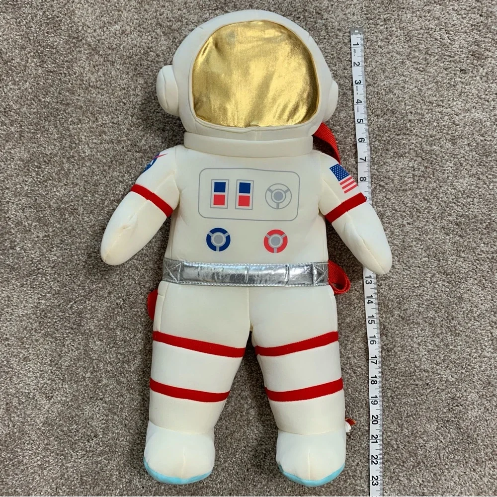 Astronaut Spacesuit Plush Backpack NASA USA Aeronautics 22” Adventure Planet